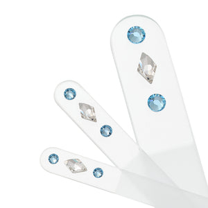 Diamond Swarovski® Crystal 3 Piece Set - Aqua