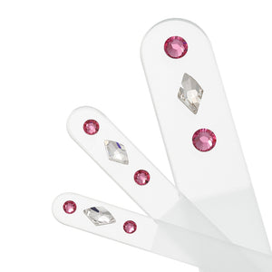 Diamond Swarovski® Crystal 3 Piece Set - Pink
